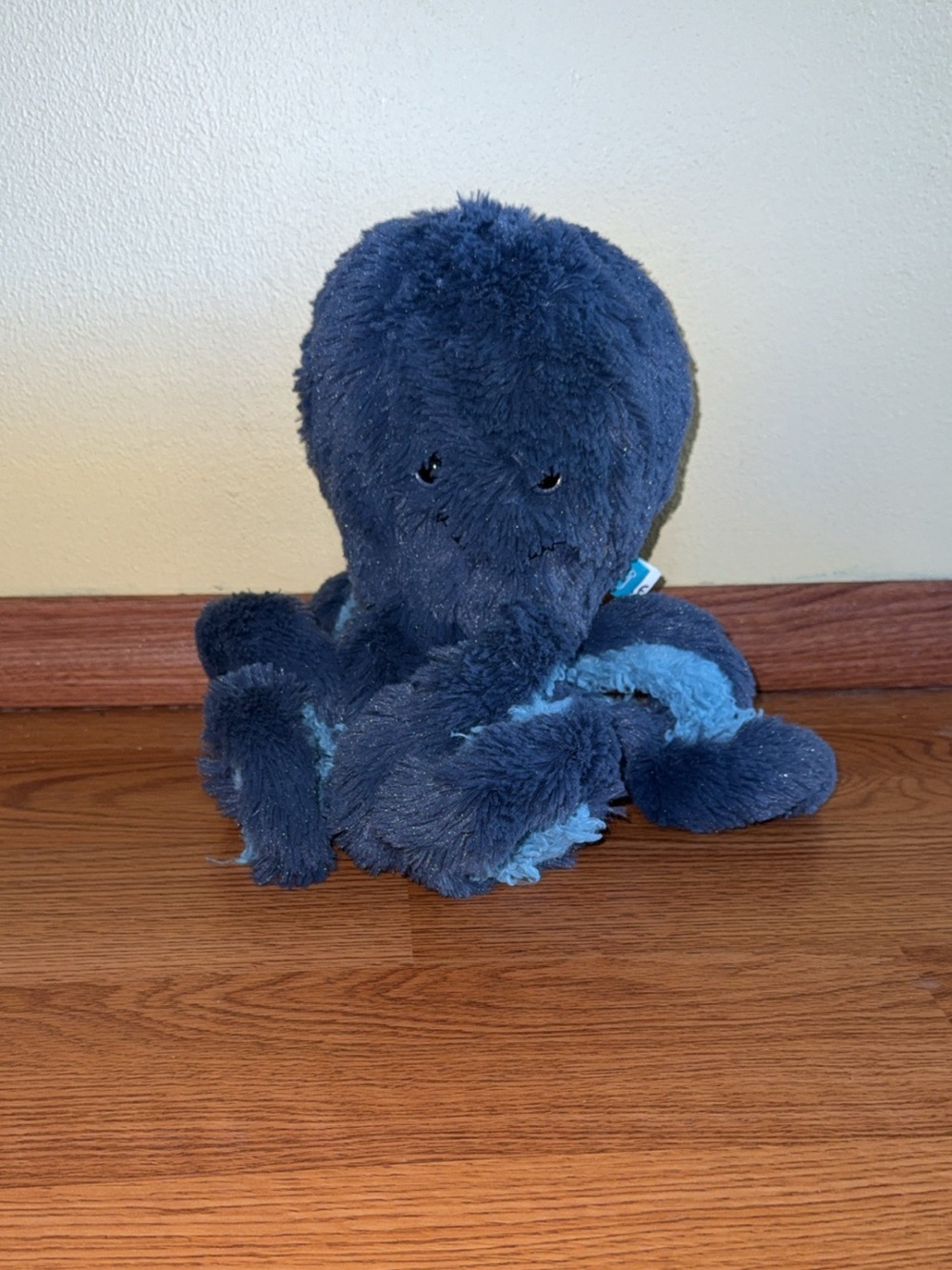 Plush Navy Blue Octopus Plush Toy